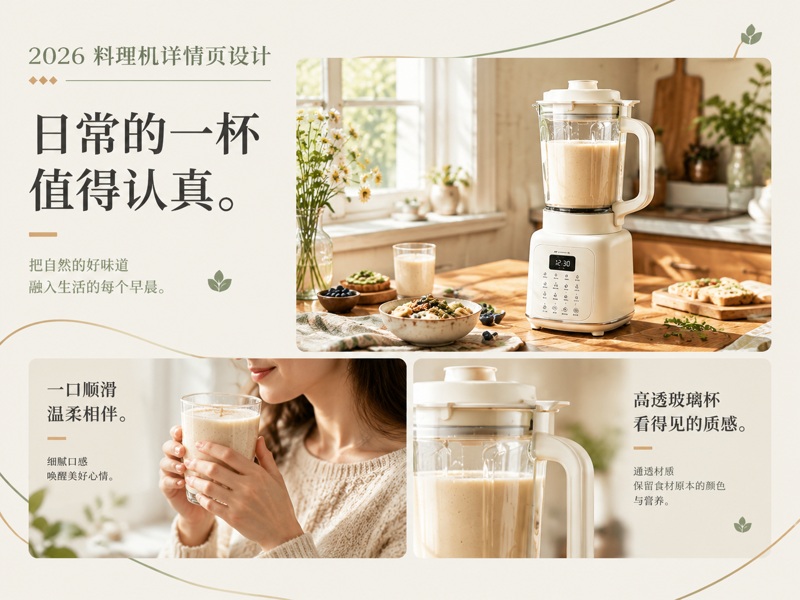 料理机详情设计