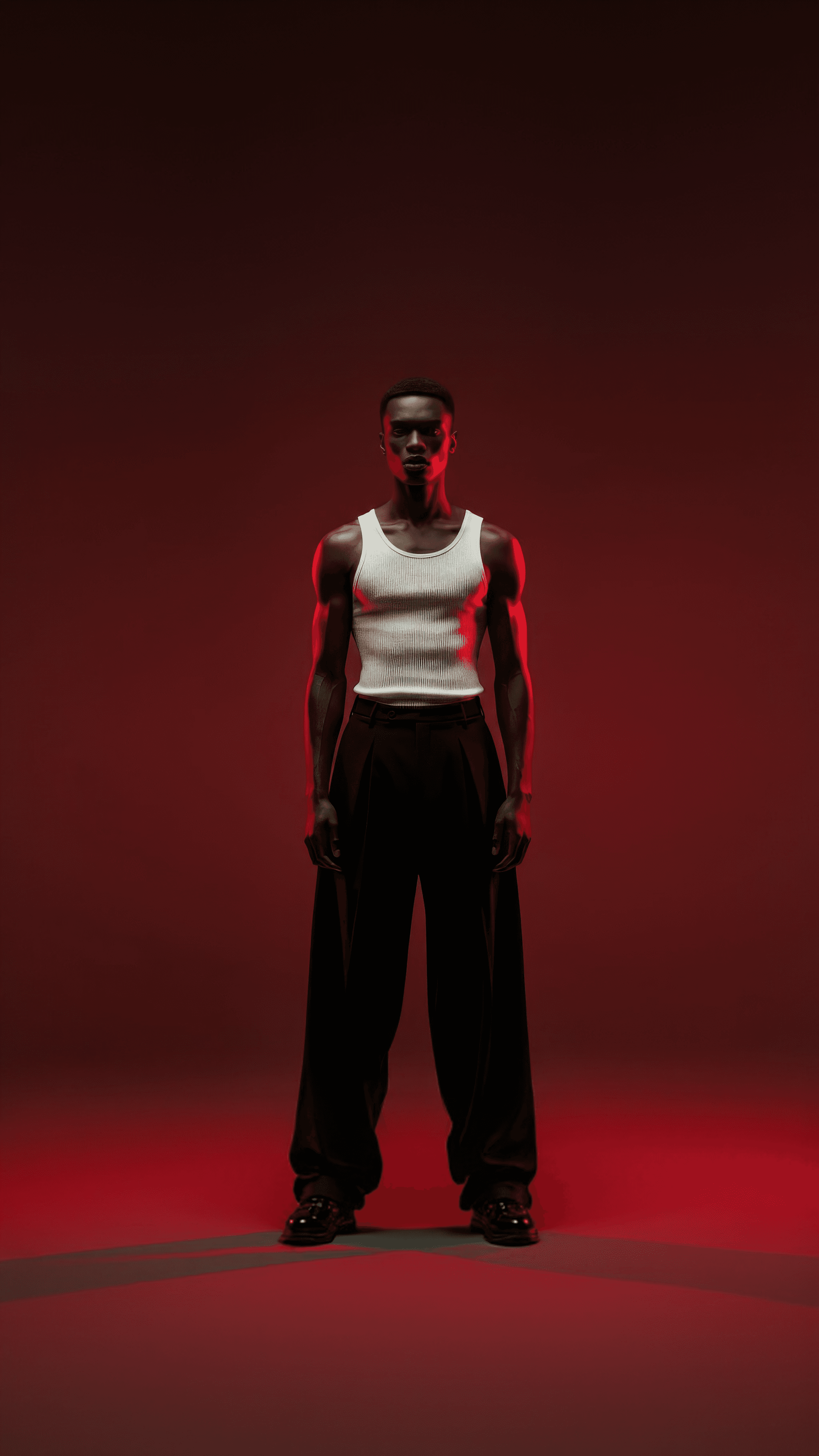 Men Red BG